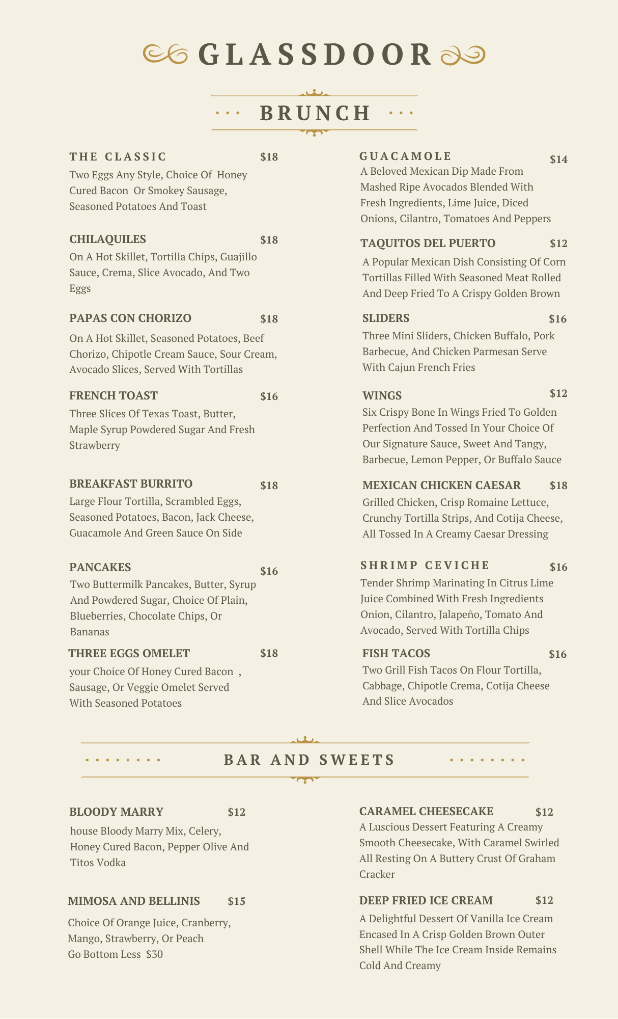 Glassdoor Restaurant Brunch